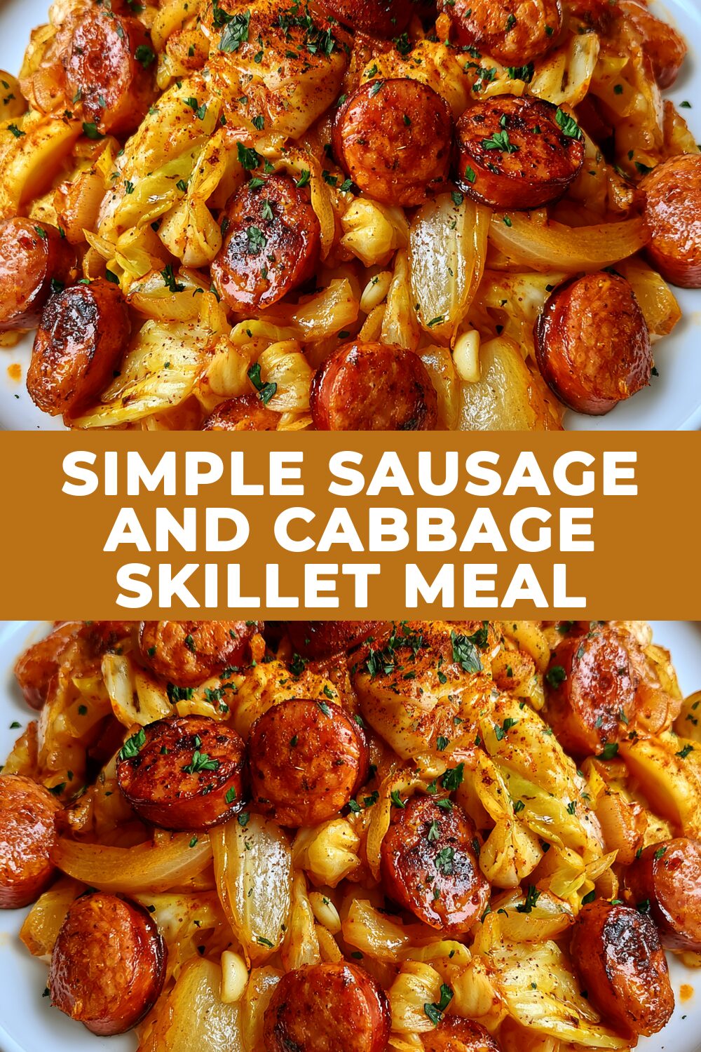 Simple Sausage and Cabbage Skillet Meal Recipe
