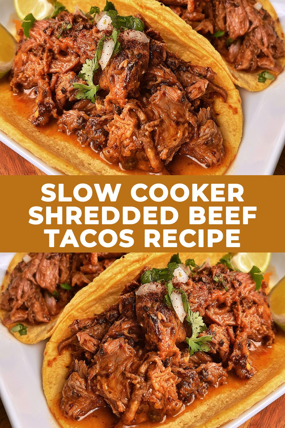 Slow Cooker Shredded Beef Tacos Recipe