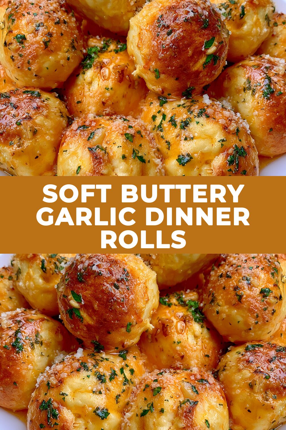 Soft Buttery Garlic Dinner Rolls Recipe