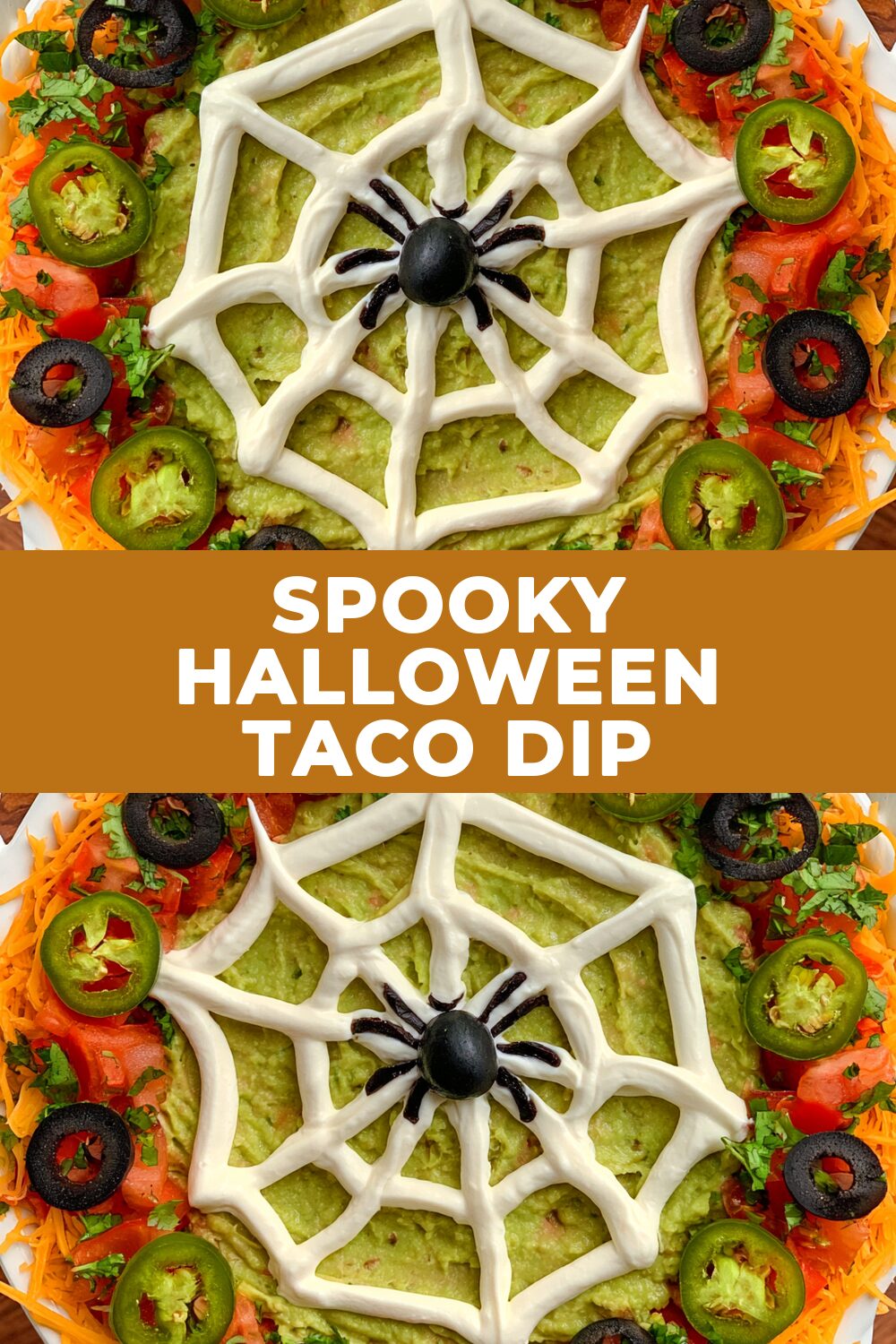Spooky Halloween Taco Dip Recipe