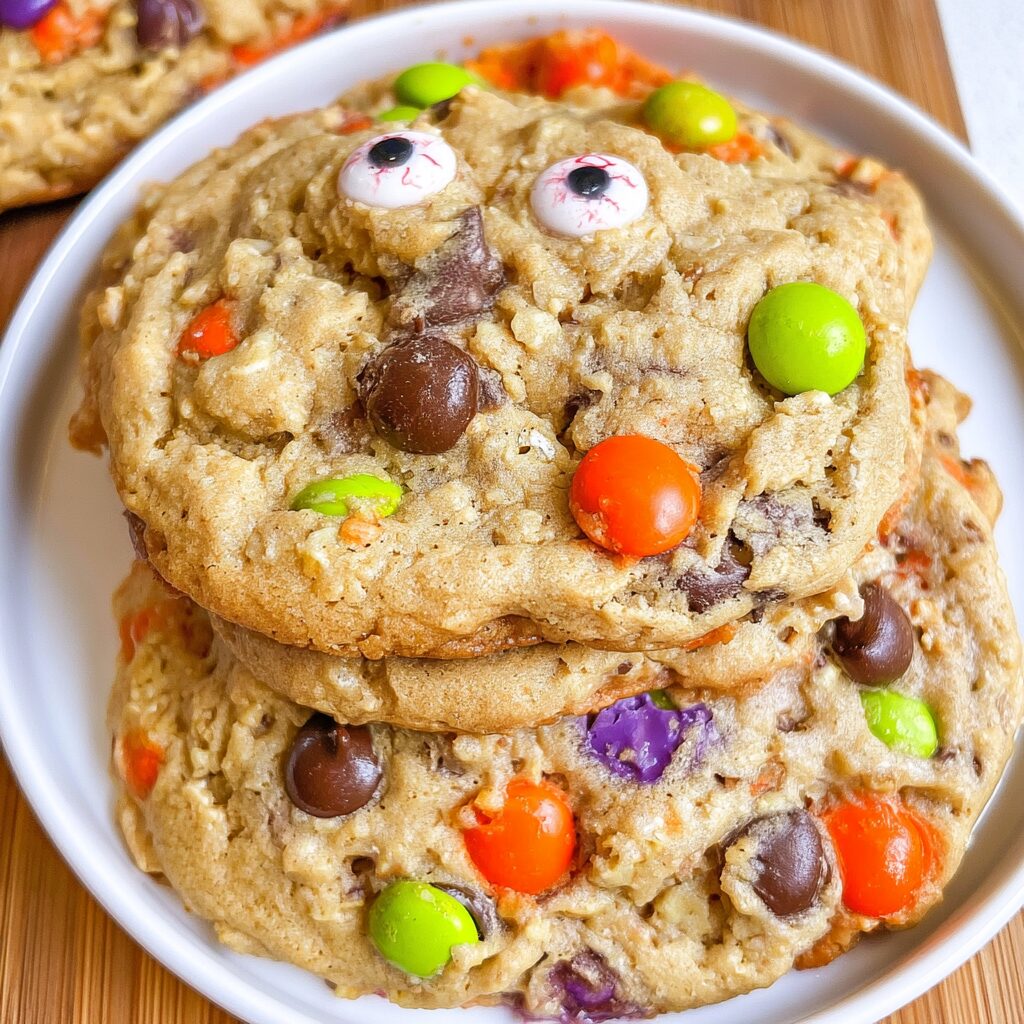 Spooky Monster Halloween Cookies
