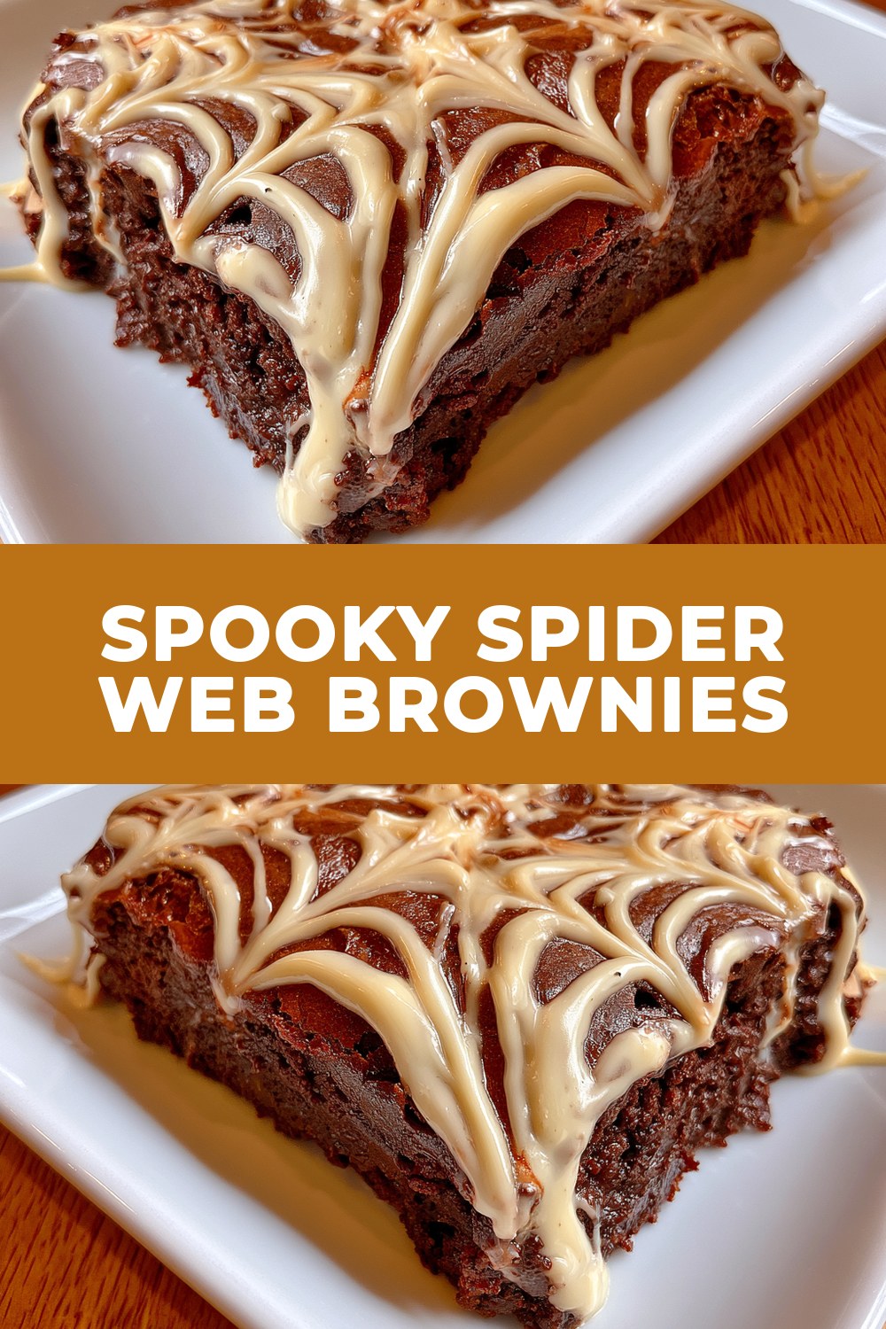 Spooky Spider Web Brownies Recipe