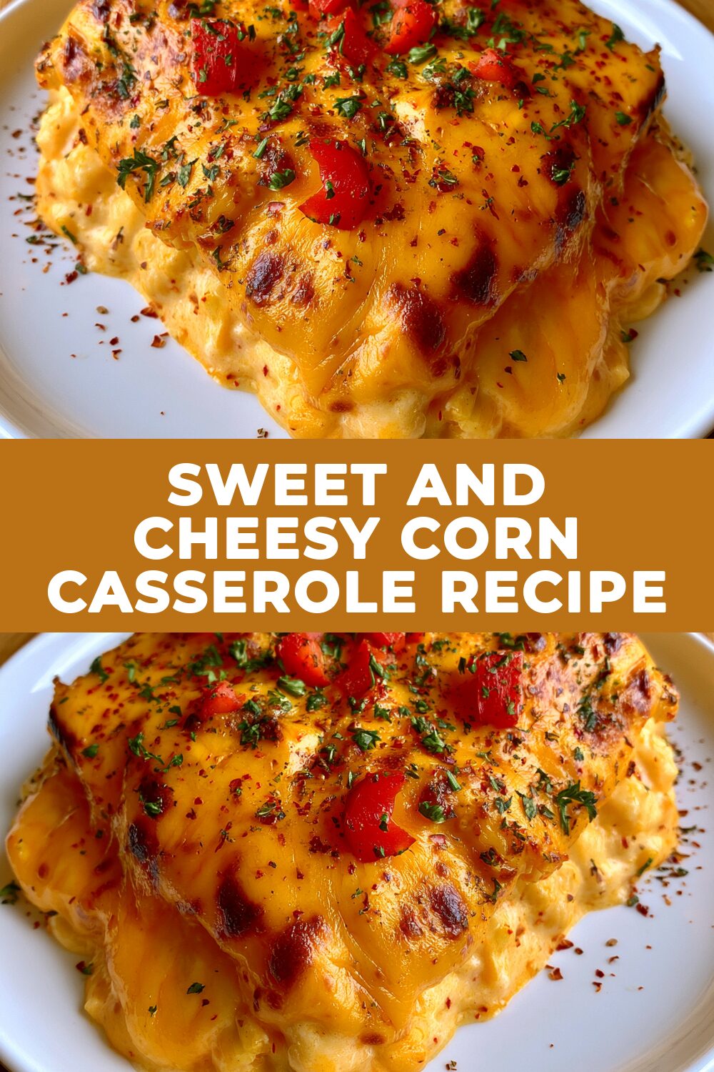 Sweet and Cheesy Corn Casserole Recipe