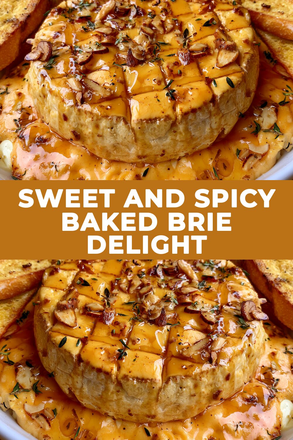 Sweet and Spicy Baked Brie Delight Recipe