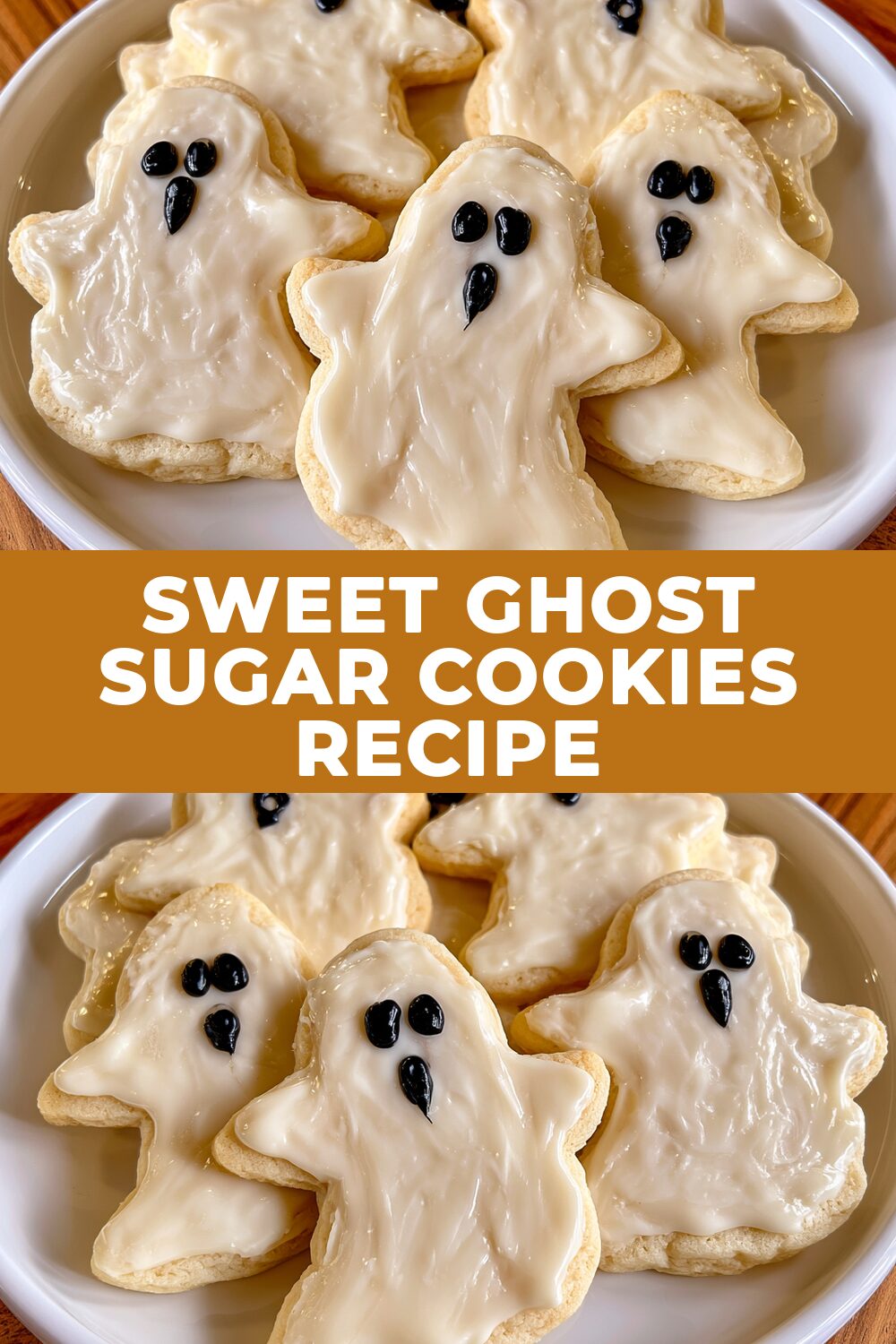 Sweet Ghost Sugar Cookies Recipe