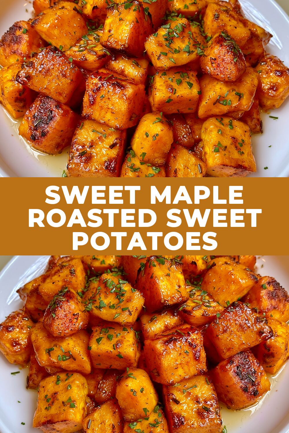 Sweet Maple Roasted Sweet Potatoes Recipe