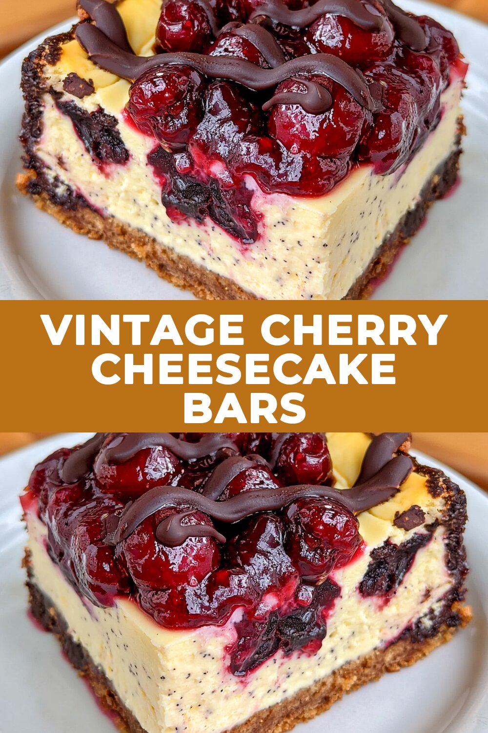 Vintage Cherry Cheesecake Bars Recipe
