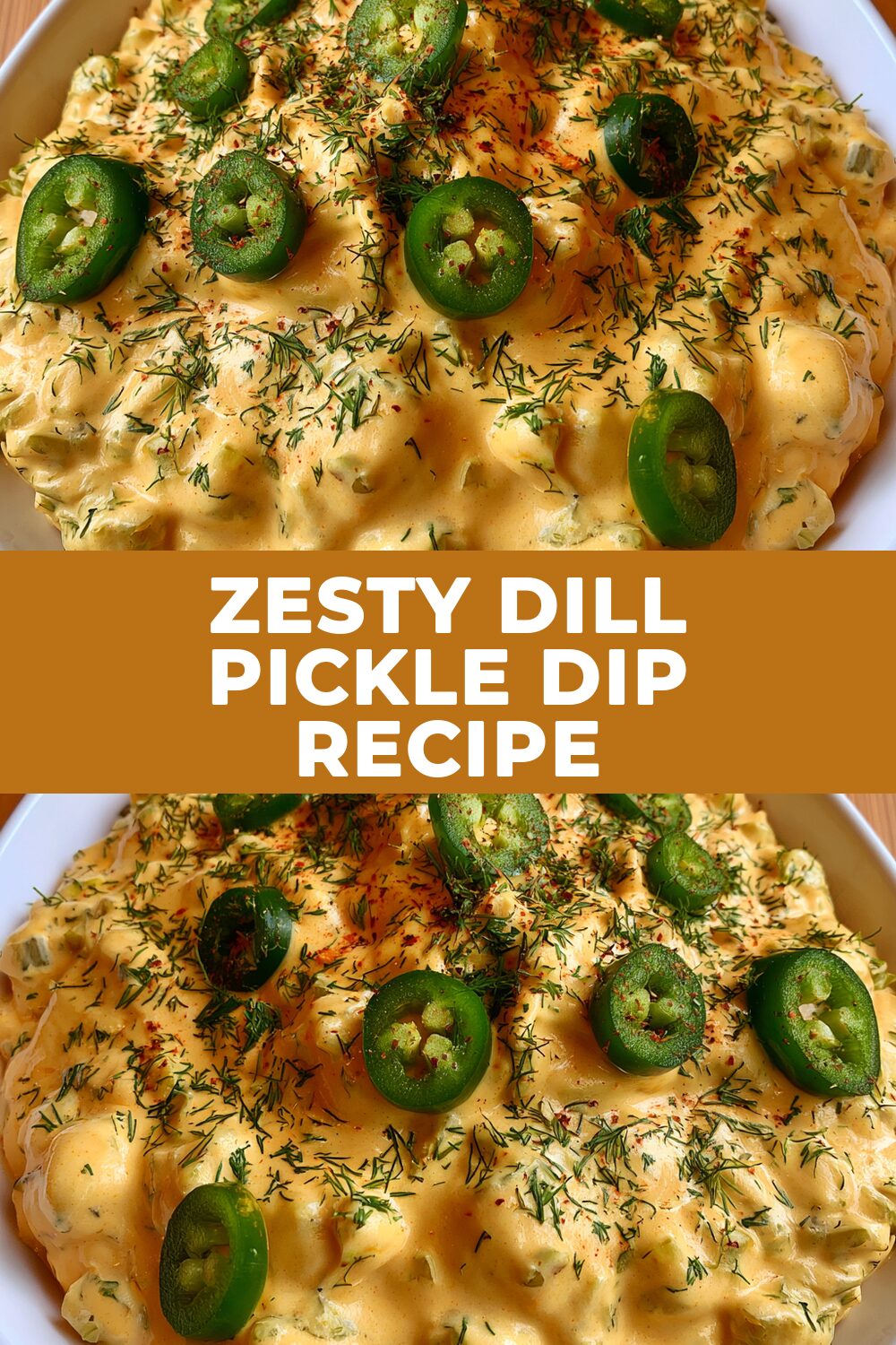 Zesty Dill Pickle Dip Recipe