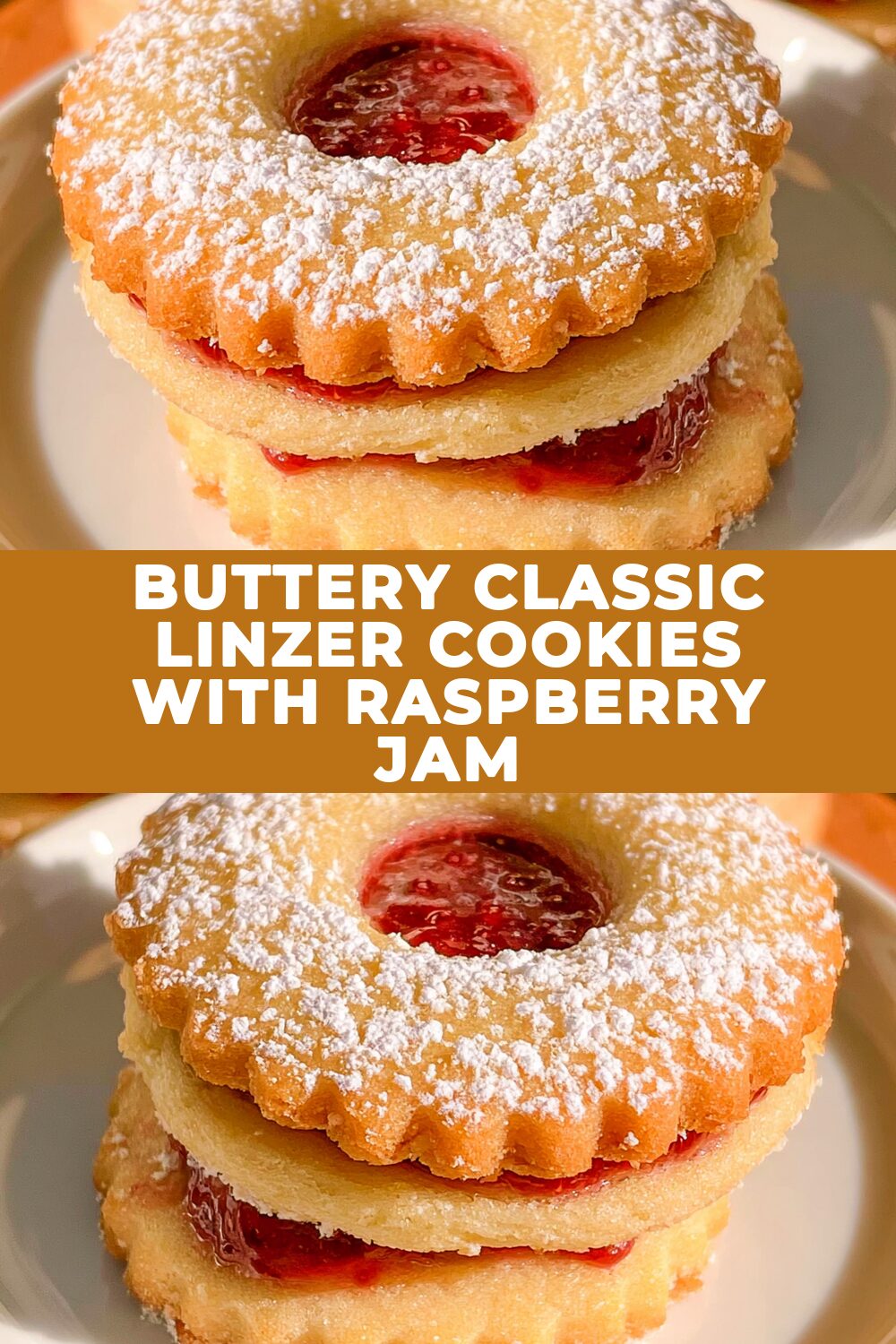 Buttery Classic Linzer Cookies With Raspberry Jam Recipe
